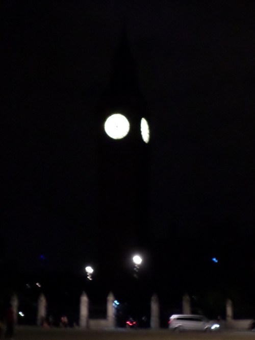 Lights out at Big Ben